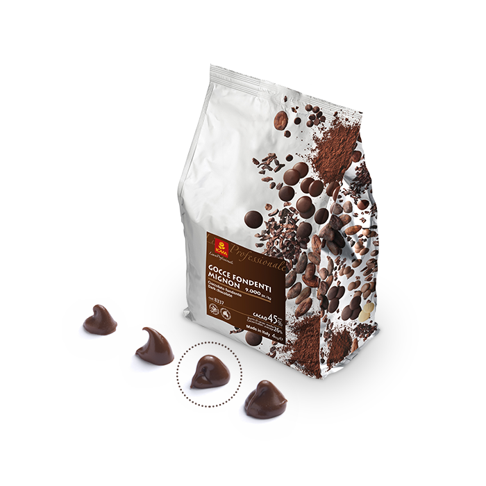 Dark drops Mignon ~ 9,000 pcs/kg
