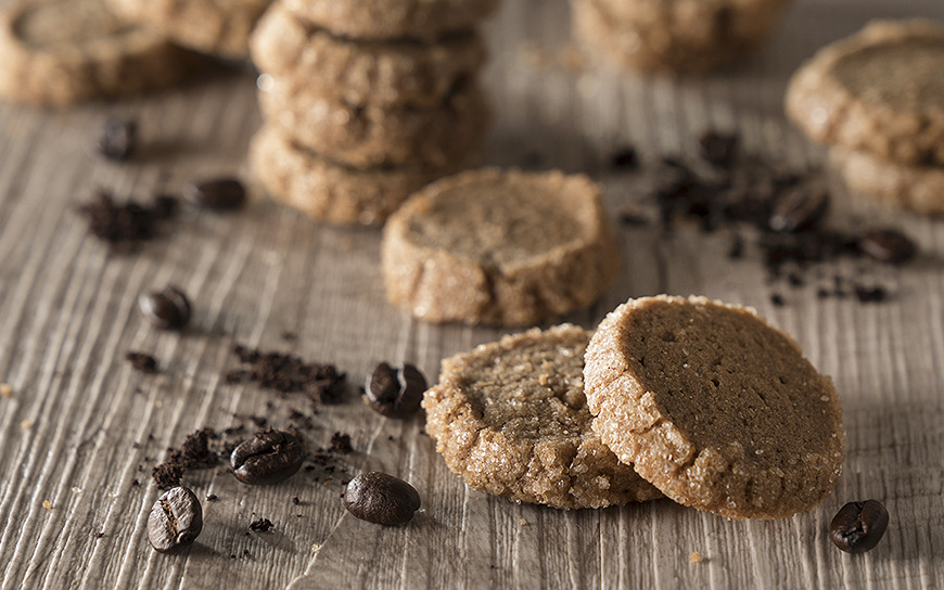 Cocoa and Coffee Little Diamond Cookies