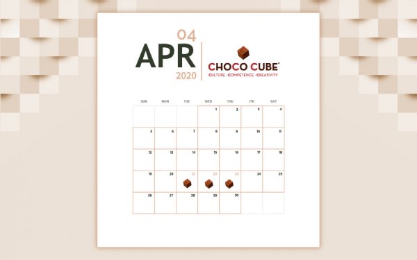 ICAM rinnova gli appuntamenti di CHOCO CUBE per il 2020