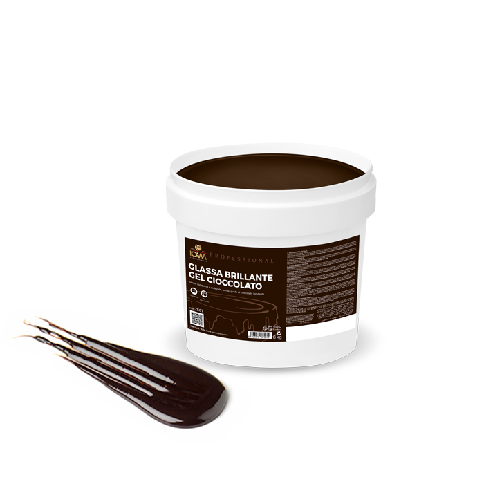 Glassa Brillante Gel Cioccolato